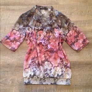 The Limited ombré floral top